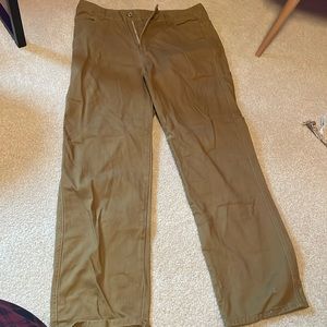 men’s straight leg jeans light brown tan color
